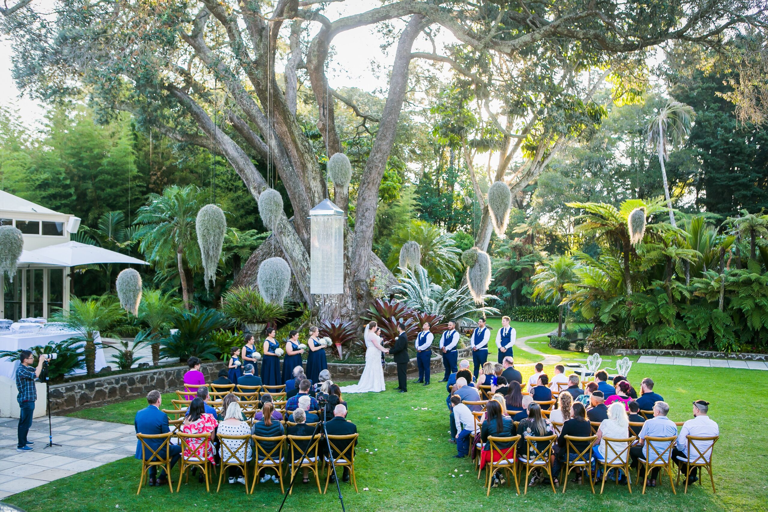 Garden themed wedding